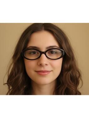 Winchester Italy Women Eyeglasses Sunglasses Brown Blue Oval